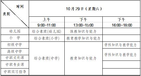重庆市教师资格笔试考试公告2